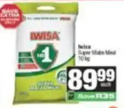 SuperSpar Iwisa Super Main Meal offer