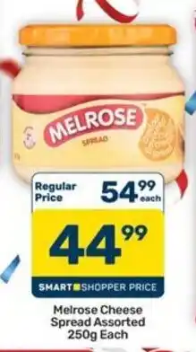 Pick n Pay Hypermarket Melrose Cheese Spread Assorted offer