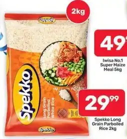 Pick n Pay Hypermarket Spekko Long Grain Parboiled Rice offer