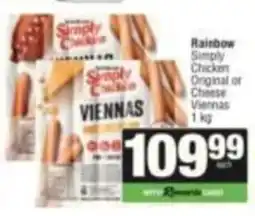Spar Simply Chicken Viennas offer