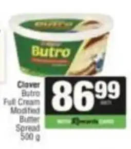 Spar Clover Butro Full Cream Modified Butter Spread offer