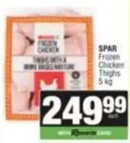 Spar Spar Frozen Chicken Thighs offer