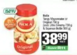 SuperSpar Nola Mayonnaise Original offer