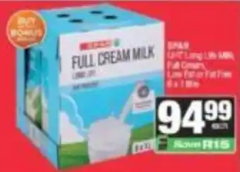 SuperSpar SPAR Full Cream Milk offer