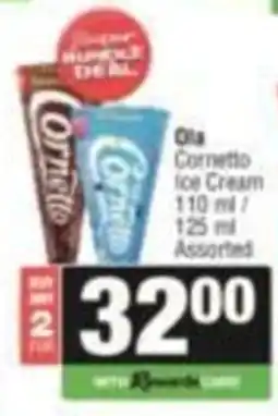 Spar Ola Cornetto Ice Cream Assorted offer