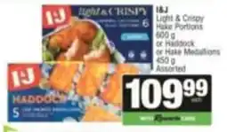 Spar I&J Light & Crispy Hake Portions Assorted offer