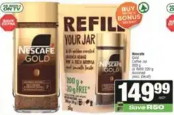 SuperSpar Nescafe Gold Coffee Jar Assorted offer