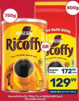 Pick n Pay Hypermarket Nescafe Ricoffy offer
