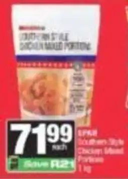 SuperSpar SPAN Southern Style Chicken Mixed Portions offer