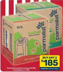 Pick n Pay Hypermarket Parmalat Everfresh Long Life Milk Assorted offer