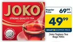 Pick n Pay Hypermarket Joko Tagless Tea Bags 100s offer