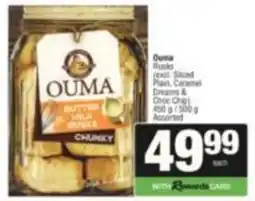 SuperSpar Ouma Rusks Assorted offer
