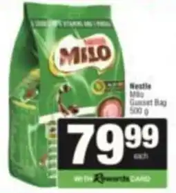 SuperSpar Nestle Milo Sunset Bag offer