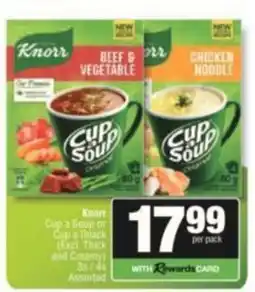 Spar Knorr Cup a Soup Assorted offer