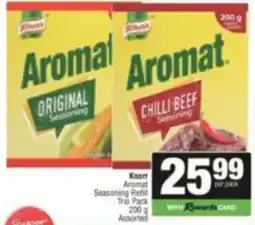 Spar Kner Aromat Seasoning Refill Trio Pack Assorted offer