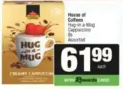 SuperSpar House of Coffees Hug-in-a-Mug Cappuccino Assorted offer