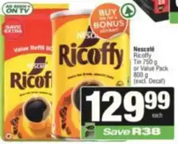 SuperSpar Nescafé Ricoffy offer