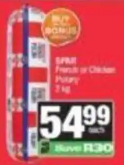 SuperSpar SPAN French or Chicken Potage offer
