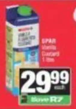 SuperSpar SPAR Vanilla Custard offer