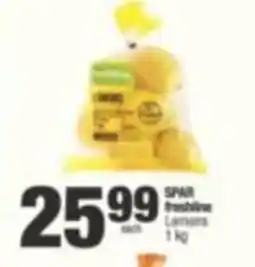 SuperSpar SPAR freshline Lemons offer