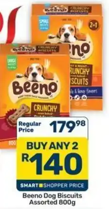 Pick n Pay Hypermarket Beeno Dog Biscuits Assorted offer
