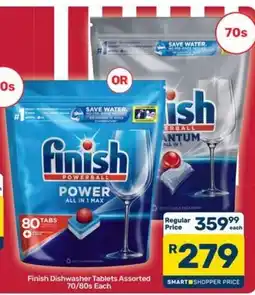 Pick n Pay Hypermarket Finish Dishwasher Tablets Assorted offer