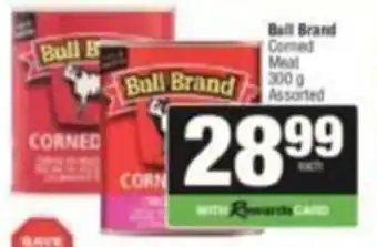 Spar Bull Brand Corned Meat Assorted offer