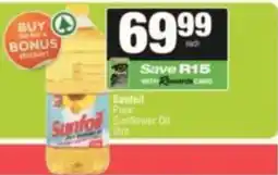 Spar Sunfoil Pure Sunflower Oil offer