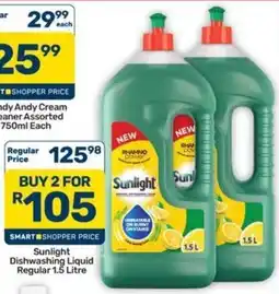 Pick n Pay Hypermarket Sunlight Dishwashing Liquid offer
