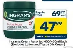 Pick n Pay Hypermarket Ingram's Caring Repair Original Camphor Assorted offer