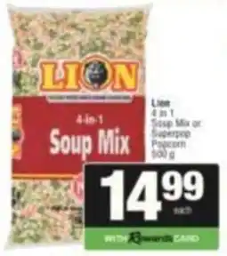 SuperSpar Lion 4-in-1 Soup Mix offer