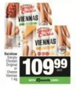 SuperSpar Simply Chicken Viennas offer