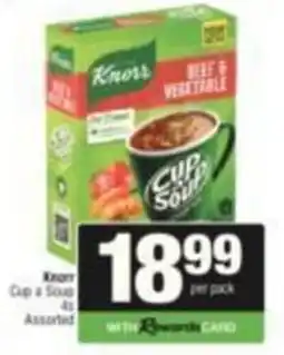 SuperSpar Knorr Cup a Soup Assorted offer