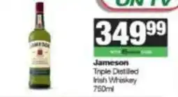 SuperSpar Jameson Triple Distilled Irish Whiskey offer