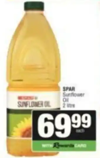 Spar SUNFLOWER OIL offer