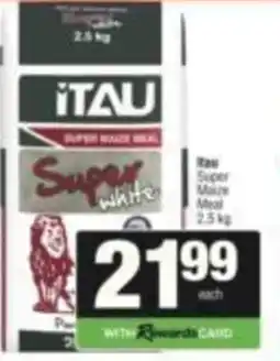 SuperSpar iTAU Super Maize Meal offer