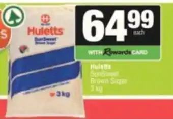 Spar Hulett's SunSweet Brown Sugar offer