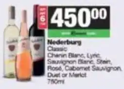 SuperSpar Nederburg Classic offer