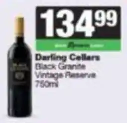 SuperSpar Darling Cellars Black Granite Vintage Reserve offer