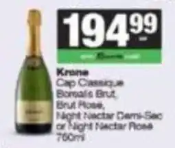 SuperSpar Krune Cap Classique Borealis Brut offer