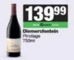 SuperSpar Diemersfontein Pinotage offer
