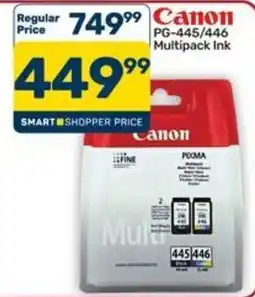Pick n Pay Hypermarket Canon PG-445/446 Multipack Ink offer