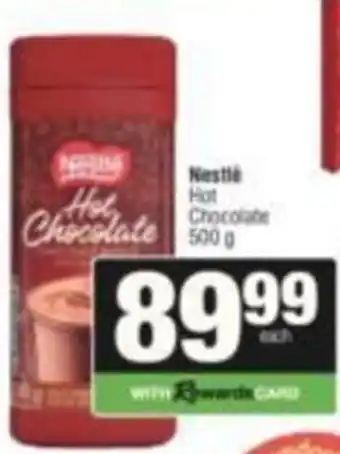 Spar Nestlé Hot Chocolate offer