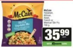 SuperSpar McCain Stir Fry Vegetable Mix offer