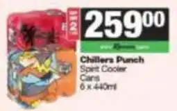 SuperSpar Chillers Punch Spirit Cooler Cans offer