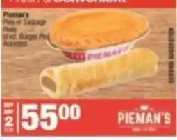 SuperSpar Pie's Sausage Rolls Assorted offer