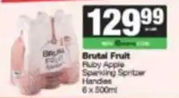 SuperSpar Brutal Fruit Ruby Apple Sparkling Spritzer Handles offer