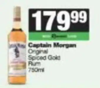 SuperSpar Captain Morgan Original Spiced Gold Rum offer