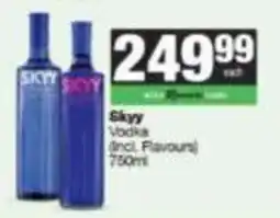 SuperSpar Skyy Vodka offer