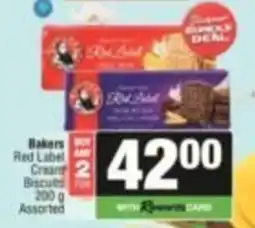 Spar Bakers Red Label Cream Biscuits Assorted offer